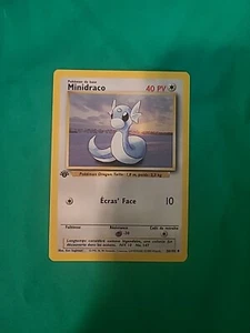 Pokémon TCG Dratini Base Set 26/102 Regular 1. Edition Rare Auf Spanisch - Bild 1 von 2