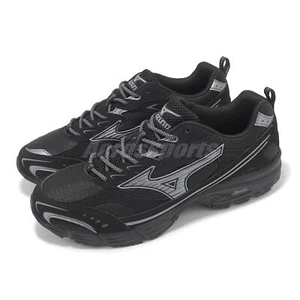 Mizuno MXR Black Grey Men Unisex Lifestyle Casual Shoes Sneakers D1GA2468-01 - Picture 1 of 8