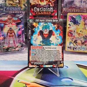 Dragon Ball Super Card Game - SSB Vegito, Ultimate Battle #BT22-121 R - Picture 1 of 2