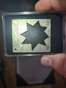 *** Mit Video: UNIKAT: Eisen - Meteorit mit ausgesägtem STERN *** - Bild 1 von 3