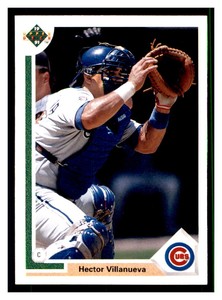 1991 Upper Deck #171 HECTOR VILLANUEVA Chicago Cubs ~C1G