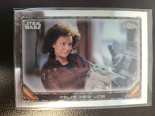 Topps Chrome Star Wars The Mandalorian PELI NEW JOB GROGU BABY YODA card #S1-26