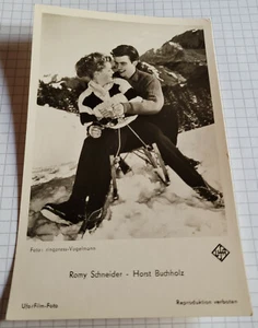 AK ROMY SCHNEIDER & HORST BUCHHOLZ | Portrait | Alte Foto-StarPostKarte #2138 - Picture 1 of 2