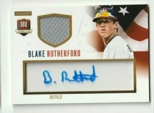 2014 Panini USA Box Set Blake Rutherford GU-Autograph Auto Card /99 White Sox - Picture 1 of 1