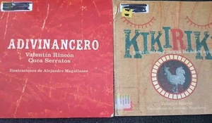 Valentin Rincon. 3 Libros Usados. Adivinanzas Y Canciones Para Ninos - Picture 1 of 12
