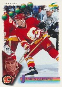 1994-95 JAMES PATRICK Score #8 - Calgary Flames