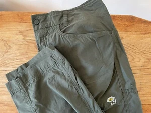 Mountain Hardwear leichte Nylon Hose grün Wandern Outdoor Herren Gr. Large " - Bild 1 von 9