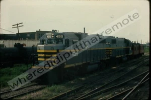 Cinghia di scorrimento originale Railway of Chicago BRC 495 EMD GP38-2 40th St Chicago 6-3-73 - Foto 1 di 2