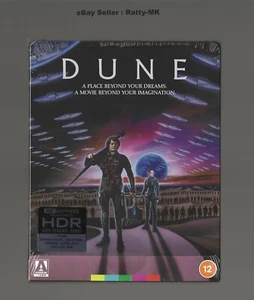 DUNE (1984) - UK ARROW 4K UHD + BLU RAY STEELBOOK - NEW & SEALED - Picture 1 of 7