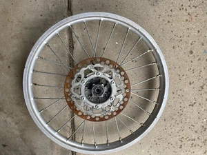 KAWASAKI KX85 KX100 ORIGINAL OEM COMPLETE 19" FRONT WHEEL RIM ⭐ 2001 - 2023 i - Picture 1 of 4