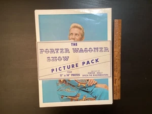 Porter Wagoner Show confezione da 4 foto firmata da Porter, Dolly, Speck, Wagonmasters - Foto 1 di 24