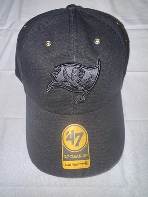 Sombrero de limpieza Tampa Bay Buccaneers NEGRO marca Carhartt 47 - Nuevo con etiquetas Foto 1 de 4
