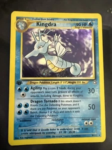 Kingdra 8/111 Neo Genesis Holo 1st Edition HP - Picture 1 of 10
