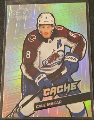 22-23 Skybox Metal Universe Cale Makar Cache 🚨🚨🚨 Colorado Avalanche  - Image 1 of 2