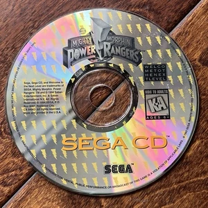 Mighty Morphin Power Rangers (Sega CD, 1995) Disc Only Tested - Picture 1 of 2