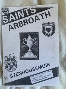 Arbroath v Stenhousmuir (Scottish Cup) 1988 - Picture 1 of 1