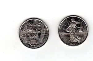 JETON TOKEN MONNAIE DE PARIS MDP EXPO INSERT COIN 2024 EDITION Limitée 1 SEMEUSE - Picture 1 of 1