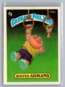 1987 Series 7 GPK Garbage Pail Kids Sticker OS7 Busted ARMAND #290a – Sticker - Picture 1 of 5