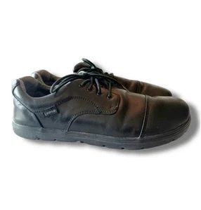 LEMS SHOES Nine2Five Black Leather Minimalist All-Day Comfort Mens Sz EU 43/US 9 - Picture 1 of 14