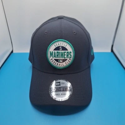 Кепка эластичная гибкая New Era Seattle Mariners Game Day 39IRTY синяя L/XL  - Изображение 1 из 4