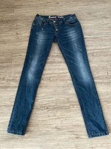 Coole Damen Mädchen Stretch Jeans Gr. S von Buena Vista im Second-Hand-Look - Bild 1 von 4