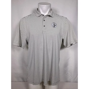 Pittsburgh Steelers NFL Cutter & Buck gestreiftes Poloshirt Herren LARGE neu mit Etikett - Bild 1 von 14