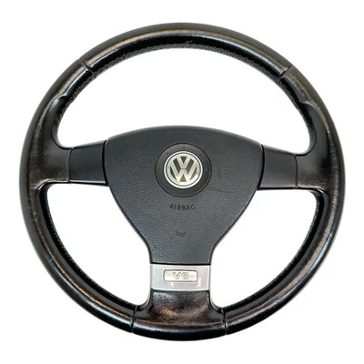 Lenkrad Sportlenkrad Leder 3.2 V6 VW Eos 1F schwarz 1Q0419091R - Bild 1 von 4