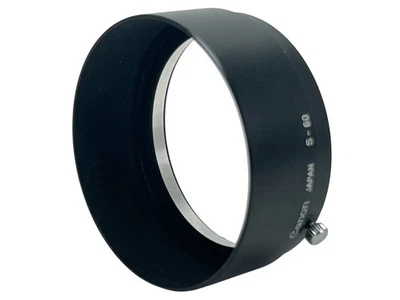 RARE [Top MINT] Canon Metal Lens Hood S-60 for R & FL58/1.2 55-135/3.5 JAPAN - Image 1 of 4