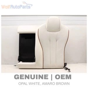 2013-2015 BMW 650I GRAN COUPE - REAR LEFT Upper SEAT Backrest Cushion (Leather) - Picture 1 of 7