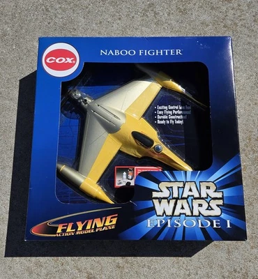 Vintage Cox Naboo Fighter .049 Nitro Control Line RC ~ Star Wars Episode I ~ NOS - Image 1 of 4