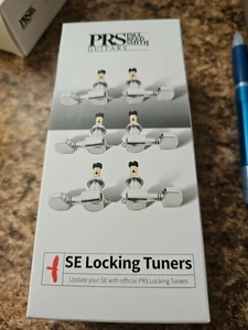 Paul Reed Smith PRS SE Locking Tuning Machines Set of 6 - Chrome - Picture 1 of 5