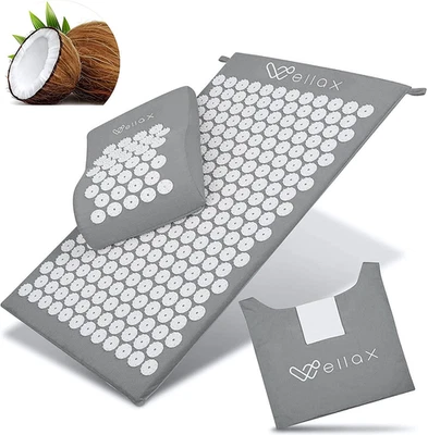 Tappetino per Agopressione  Con Cuscino - Allevia Specificamente La Tensione E F - Immagine 1 di 4