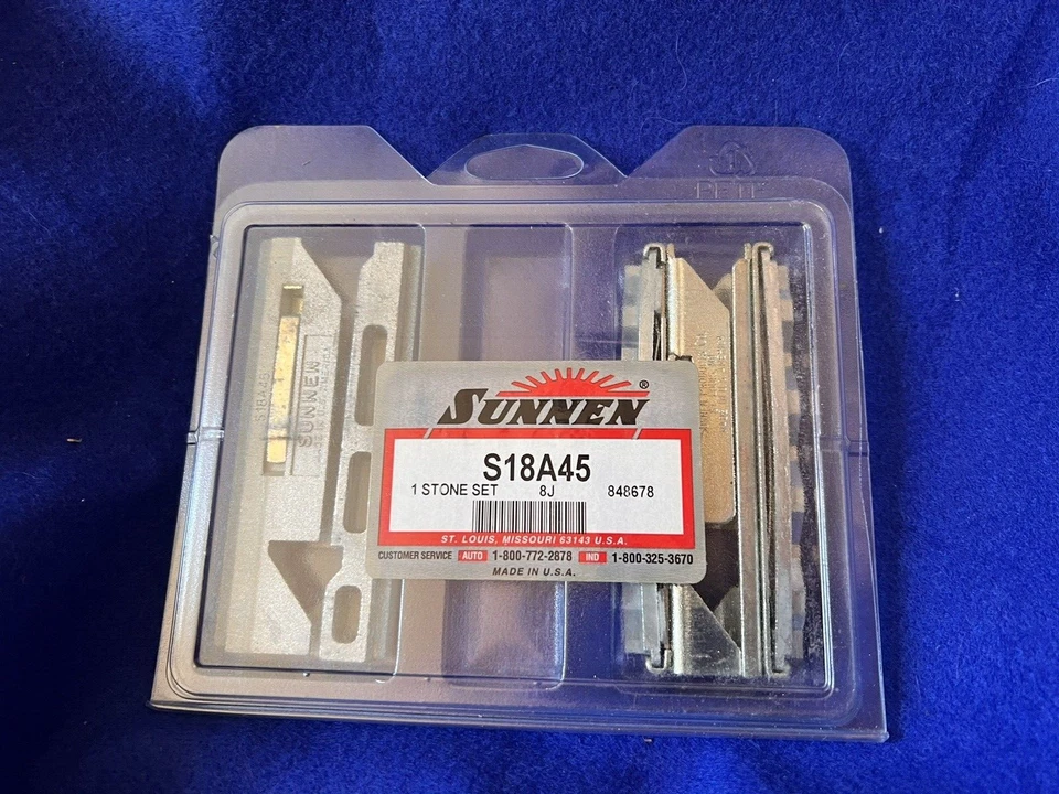 Sunnen S18A45 Stone Set New Free Shipping Many Available Fits SN &JR Hones