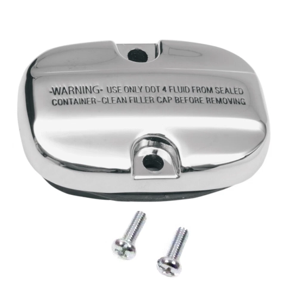 Cubierta de cilindro maestro de freno trasero cromada para Harley-Davidson Touring 2008 y más nueva Foto 1 de 1