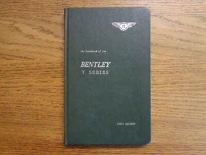 Bentley T Series Handbook/Manual First Edition - Picture 1 of 3