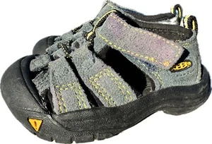 Scarpe da acqua bambino KEEN Newport H2 blu sandali punta chiusa neonato taglia 4 US - Foto 1 di 10