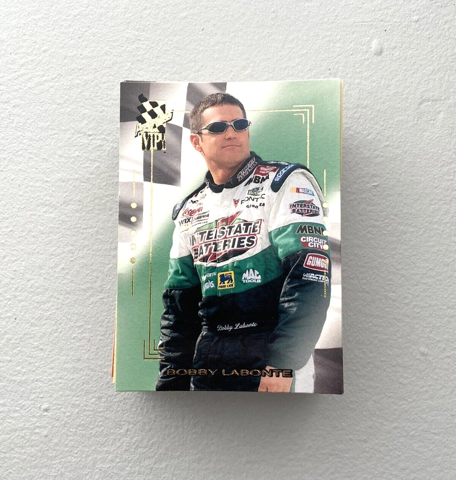 2001 NASCAR Press Pass 'VIP' Complete (50) Card Set | Earnhardt Jr. - Image 1 of 4