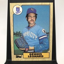 1987 TOPPS DENNIS LEONARD KANSAS CITY ROYALS #38