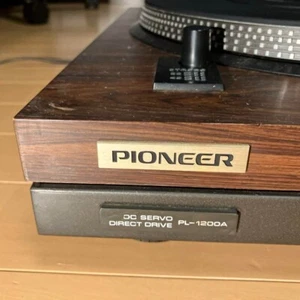 Pioneer PL-1200A Direct Drive Turntable Vintage Record Player Working - Picture 1 of 9