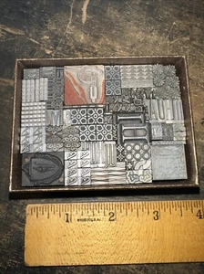 Print Blocks “ Ornamental Borders Dingbats ” Variety of Designs! #M7 Beautiful - Picture 1 of 23