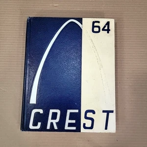 Anuario CREST 1964 McCluer High School Florissant MO foto collage utilería de colección - Imagen 1 de 22