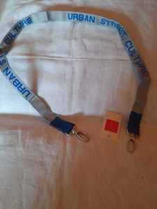 Schlüsselband Esprit "Urban Street Culture" blau/grau (neu) - Bild 1 von 3