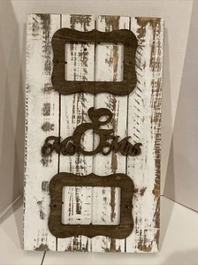 Rustic Mr & Mrs Wedding Wooden Sign Approximately 14” X 24” Wedding Decor - Picture 1 of 8