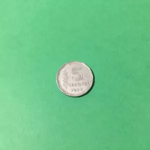 ARGENTINA 5 CENTAVOS 1972 KM 65 VF-XF. - Picture 1 of 2