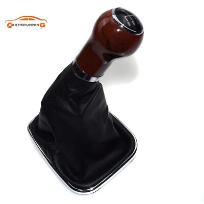 New 5 Speed Car Gear Shift Knob Shifter Fit For VW Volkswagen JETTA B5 1998-2004 — 第 1/4 张图片