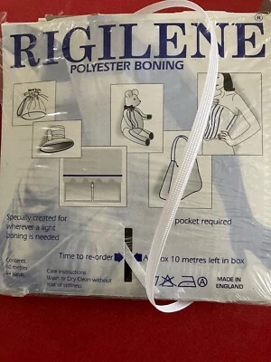 Rigilene Polyester Boning gives shape to beach, evening wear sold per metre - Image 1 of 2