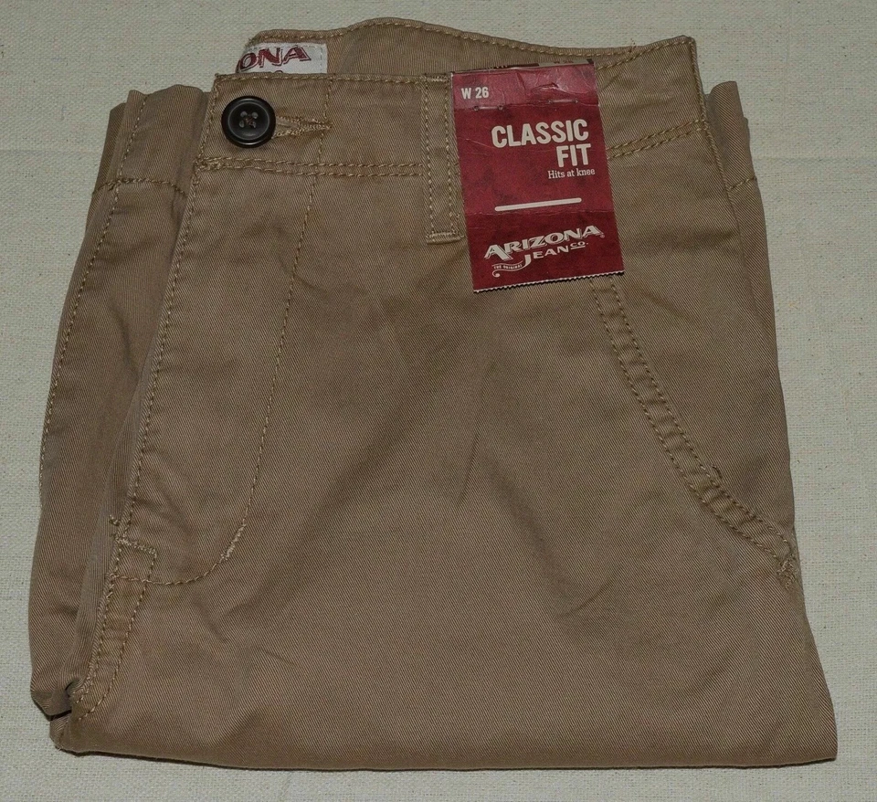 ARIZONA CLASSIC FIT PANTALONES CORTOS CINTURA 26 - NOGAL CAQUI Foto 1 de 1
