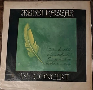 Mehdi Hassan In Concert 12" Vinyl LP 1975 EMI Urdu Ghazal Record RARE - Picture 1 of 3