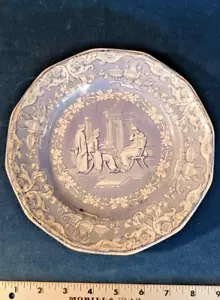 Antico Ulisse alla Tavola di Circe. Circa 1850 raro. - Foto 1 di 16