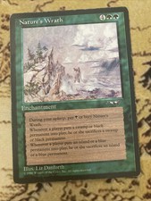 MTG MAGIC Heavy PLAYED Natures Wrath Alliances ~~~~>READ DESCRIPTION<~~~~
